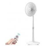 7 Blade, 14.5" 4 Speed Oscillating Pedestal Floor