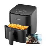 3 Qt. Compact Air Fryer With Non Stick Basket And