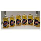 6 Ct Ajax Ultra Super Degreaser Dish Liquid, Lemon