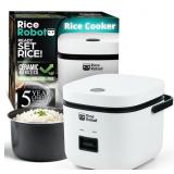 Rice Robot Personal Rice Cooker, Non Stick, 1Qt. C