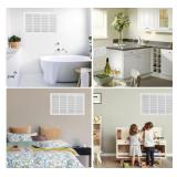 Steel Return Air Grille Vent Cover, White, 27x22"