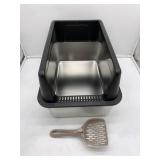 Stainless Steel Cat Litter Box