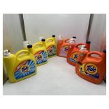 6 Ct. Tide Detergent Lot - (4) 117 Fl.Oz (1) 125 F
