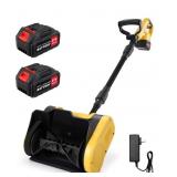 Cordless Electric Snow Shovel- Long Throwing Dista