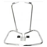Chrome Rear Saddlebag Bracket Guard Support Bar fo