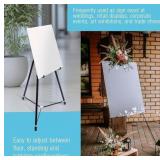 4 Ct. U.S Office Supply 70" Black Metal Display E