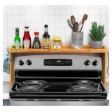 Bamboo Over The Stove Spice Shelf, Organizer With