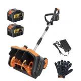 Cordless Snow Shovel- 12.5" Clearing Width, 27