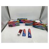 7 Count Toothpaste Lot, (3) 3 Pack Colgate Triple