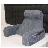 Reading Pillow for Bed, Approx 19" Back Pillow, B