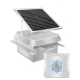 Solar Roof Fan for 3.5" Ribbed/Corrugated Shippin