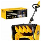 Litekon Snow Shovel, 13", 20V, Brushless 2600 RPM