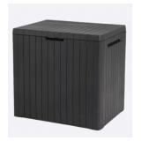 Keter City Box 30 Gallon Deck Box-Graphite