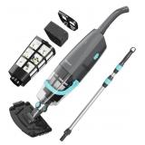 Poolmr Handheld Pool Vacuum, Rechargeable Pool Cle