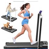 Walking Pad With Incline, 2.5HP 3 In 1 Portable F