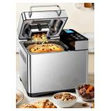 KBS Pro 2 Lb. Bread Maker, 17in1 Smart Auto Nut Di