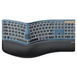 ProtoArc Backlit Bluetooth Ergonomic Keyboard, EK0
