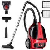 EDLOENS 1600W Canister Vacuum Cleaner- Bagless, 45
