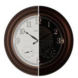 24" Illuminated In/outdoor Lighted Analog