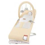 Baby Bouncer, Foldable Seat With 3 Adjustable Heig