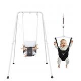 Cowiewie Baby Jumper With Stand- Adjustable Height