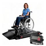 Wheelchair Weigh Scale, Dual Detachable Extended R
