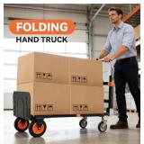 3in1 Aluminum Hand Truck Dolly, 600 Lb. Capacity,