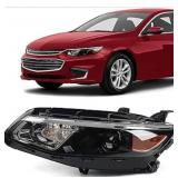 Left Driver Side Halogen Headlight- For 2016-2018