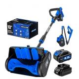 13" Snow Shovel, 6" Clearing Height, 20 Ft. Thro