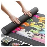 The Puzzle Mat, Puzzles Up To 1500 Pieces, Black,