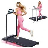 Walking Pad With Incline, Handle Bar, 3.0 HP Porta