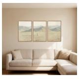 Framed Canvas Wall Art- Jesus Left The 99 Parable,