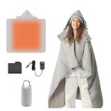 ZonLi Heated Blanket Battery Operated, Rechargeabl