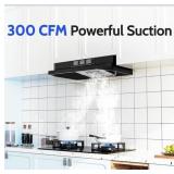 FIREGAS Black Range Hood- Approx. 24"x 17.5"x4.7