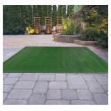 Garland Artificial Grass Rug - 10x20Ft, Top Green,