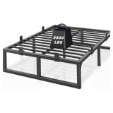 Twin Bed frame- 16" Metal Platform, Squeak Free,