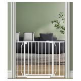 Cideny Pressure Mounted Baby Gate- Adjustable From