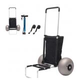 Sunnyfeel Beach Cart With Big Wheels For Sand, 12"