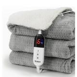 Blunique Electric Heated Blanket- King Size, Light