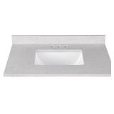 Tuscany Marble Bathroom  Vanity Top, Light Gray,