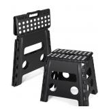 Dyforce Folding Step Stool, Compact, Lightweight,