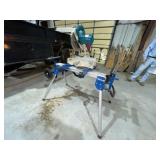 Makita 10" Sliding Compound Saw on Hercules Table