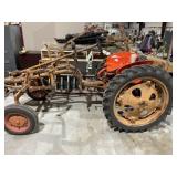 Allis Chalmers G Tractor w/Cultivator - Runs