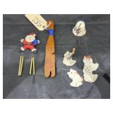 3 Pcs - Wind Chimes & Wood Dï¿½cor