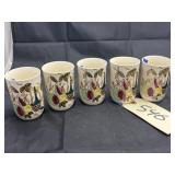 5 Pcs - Juice Glasses