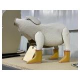 Metal Pig Garden Dï¿½cor