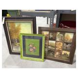 3 Pcs - Framed Wall Art - Canvas & Print