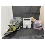 4 Pc - Clip on Desk Fan - Caddy & More