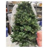 Artificial Prelit Christmas Tree