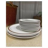 12 Pcs - Woodhaven Collection Dinnerware